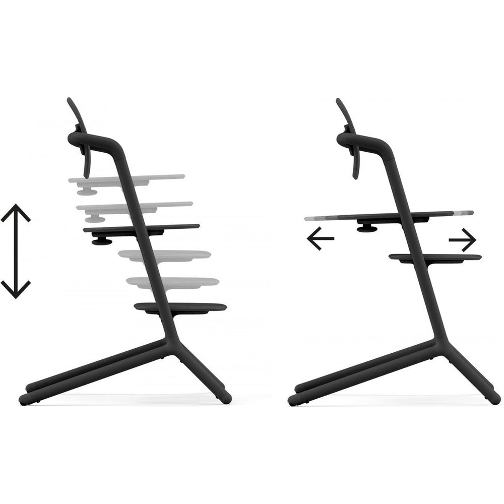 Cybex Lemo 3-in-1 Meegroei Eetstoel - Black