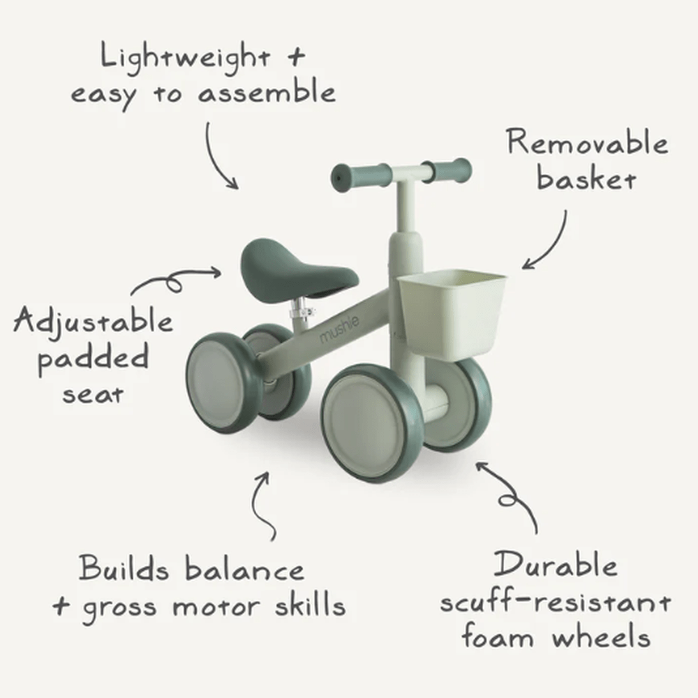 Mushie Mini Toddler Bike - Sand