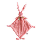Dimpel Flo Doudou 35 Cm - Framboos Roze | Zachte Knuffeldoek Dimpel