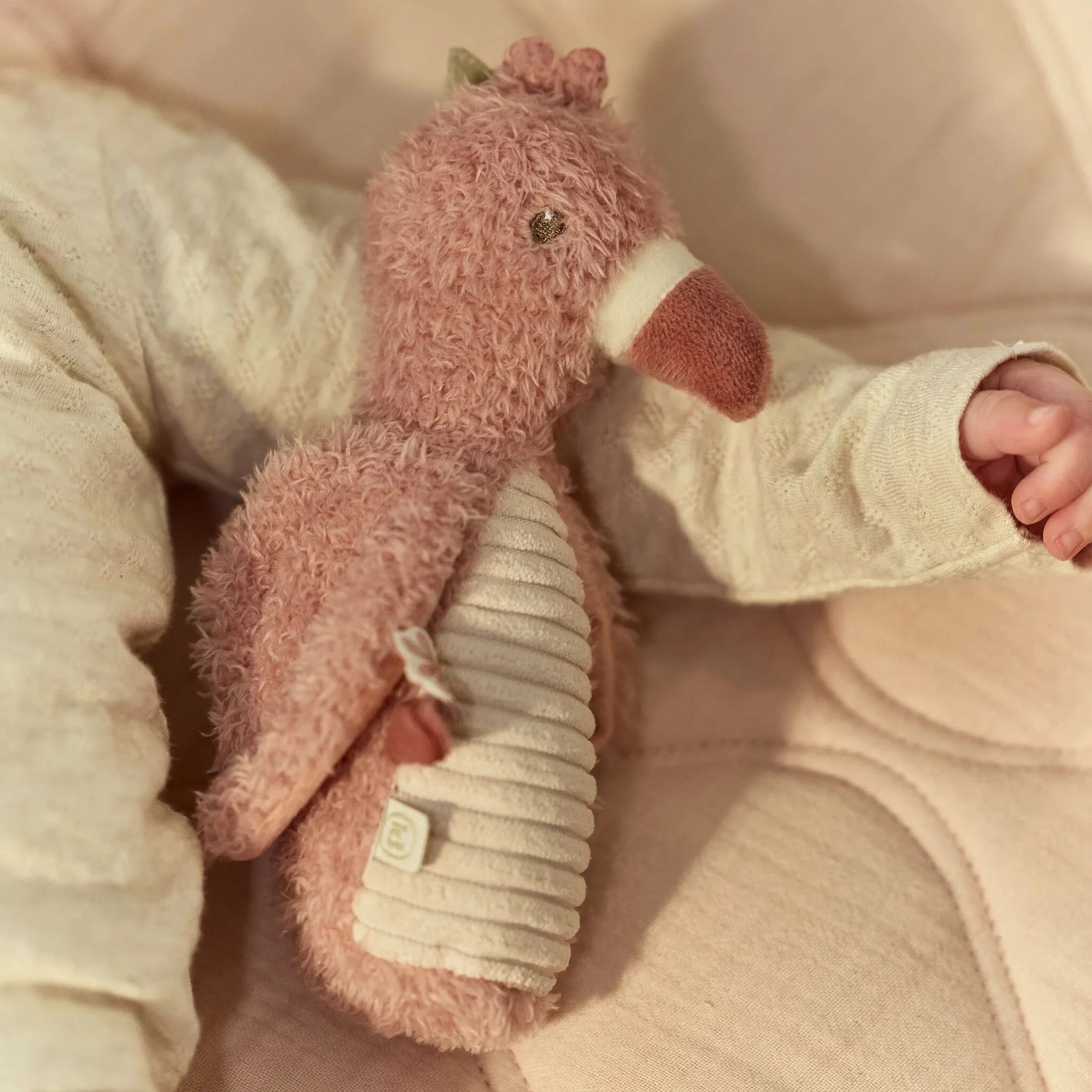 Little Dutch Knijprammelaar Flamingo - Roze