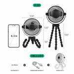 Titaniumbaby Ventilator Oplaadbaar