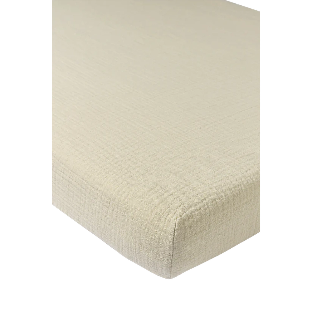 Meyco Hoeslaken Pre-Washed Hydrofiel 70x140cm - Soft Sand