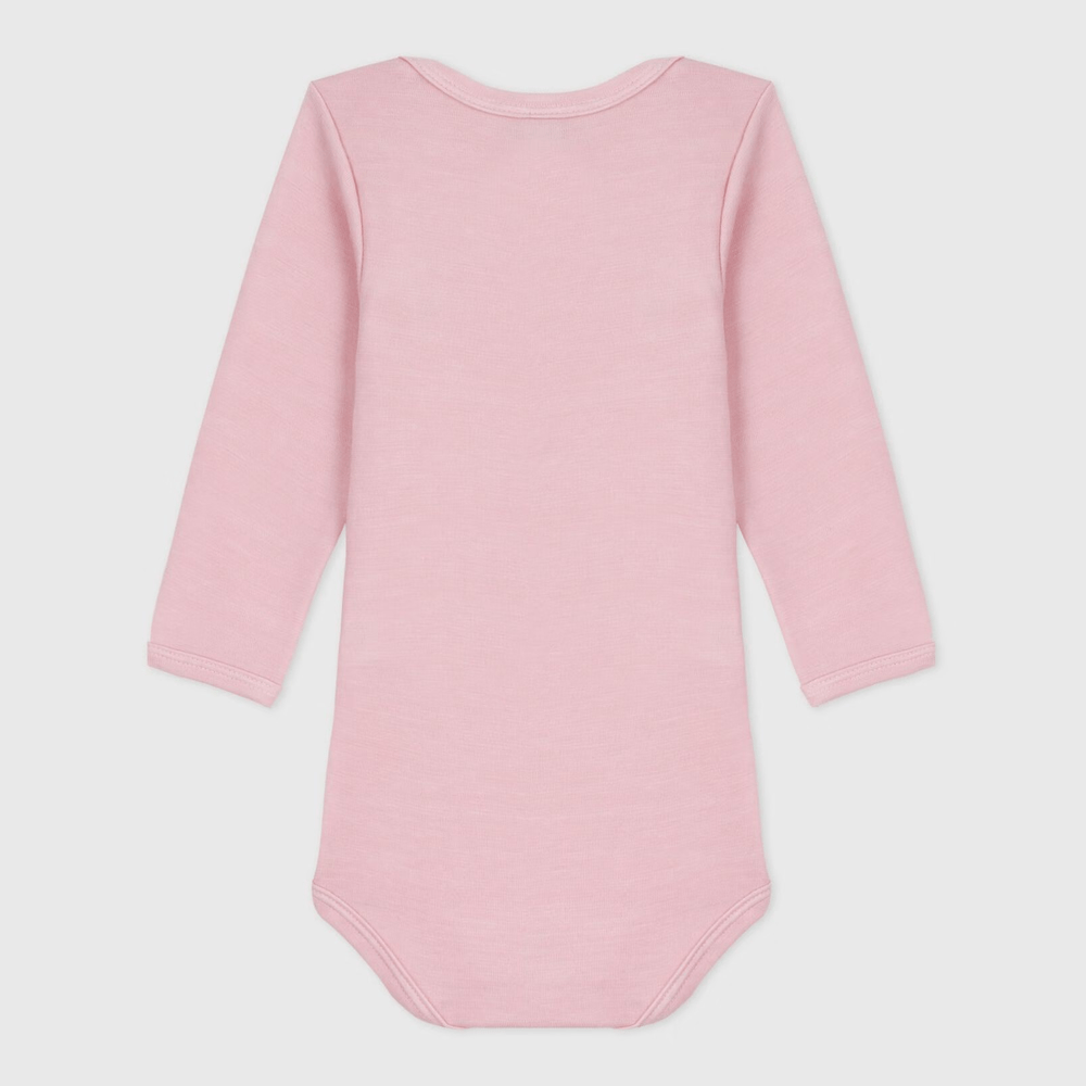 Petit Bateau Body Amerikaanse Hals - Pink