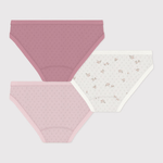 Petit Bateau 3 Onderbroekjes - Multicolor