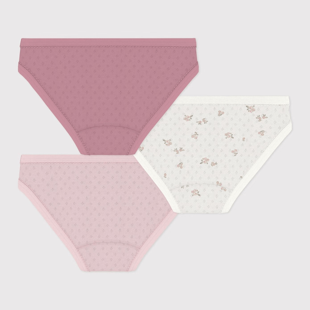 Petit Bateau 3 Onderbroekjes - Multicolor