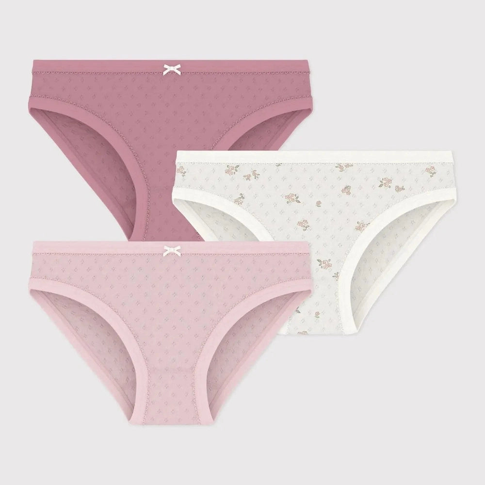 Petit Bateau 3 Onderbroekjes - Multicolor