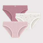 Petit Bateau 3 Onderbroekjes - Multicolor