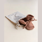 Hvid Booties 0–9 maanden - Terracotta