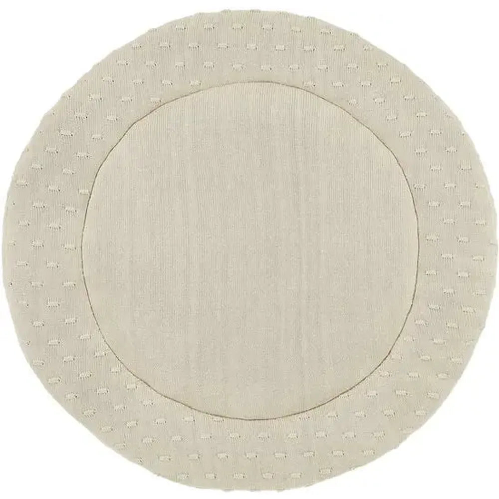 Meyco Baby Knots Boxkleed Rond ⌀95cm - Soft Sand
