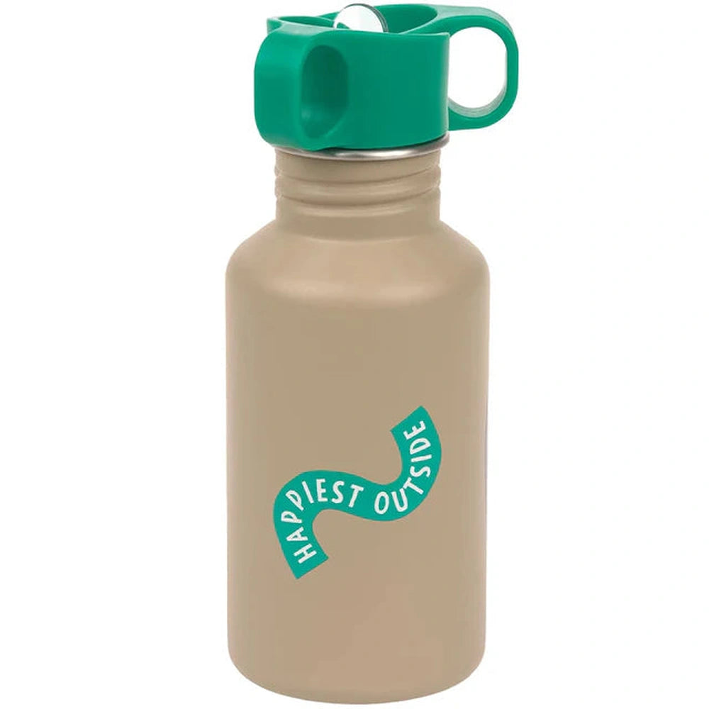 Lassig Bottle Stainless Steel Happy Trails - Frog
