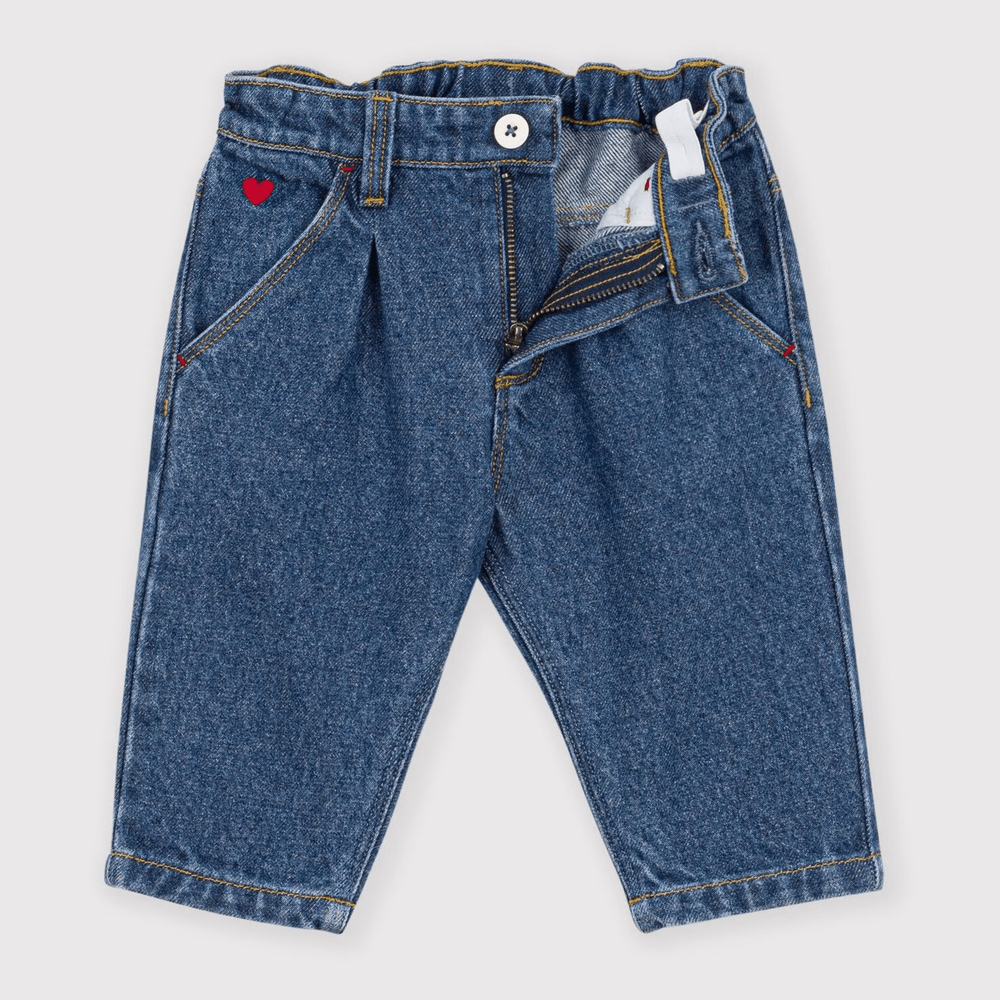 Petit Bateau Broek - Blauw