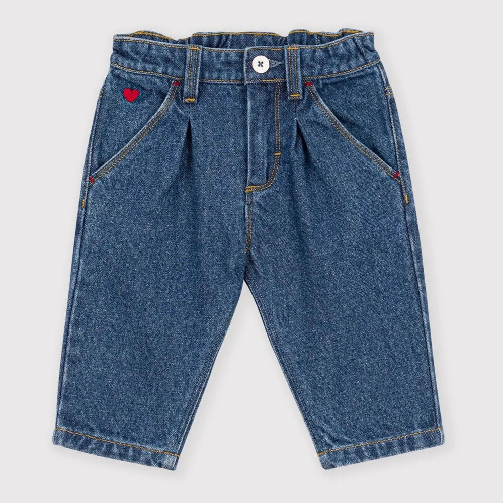Petit Bateau Broek - Blauw