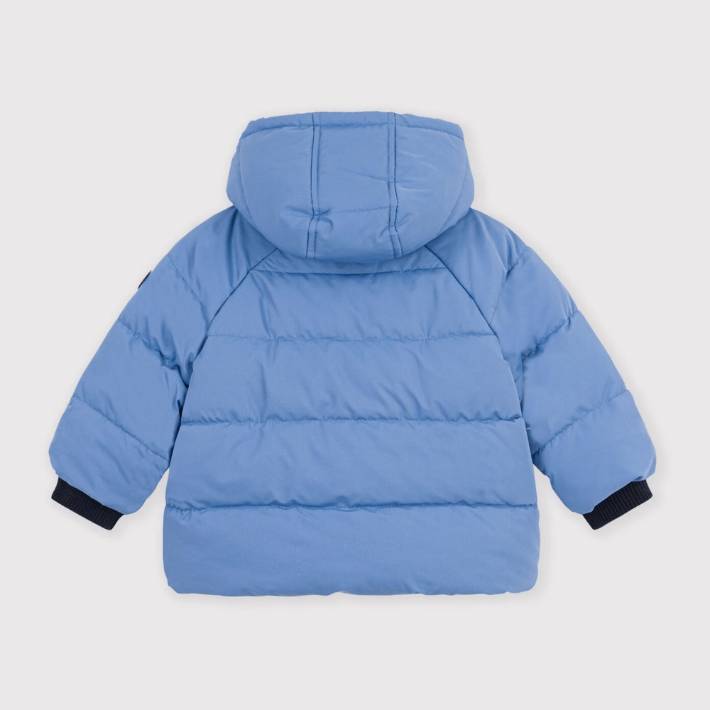 Petit Bateau Gewatteerde Jas - Blauw