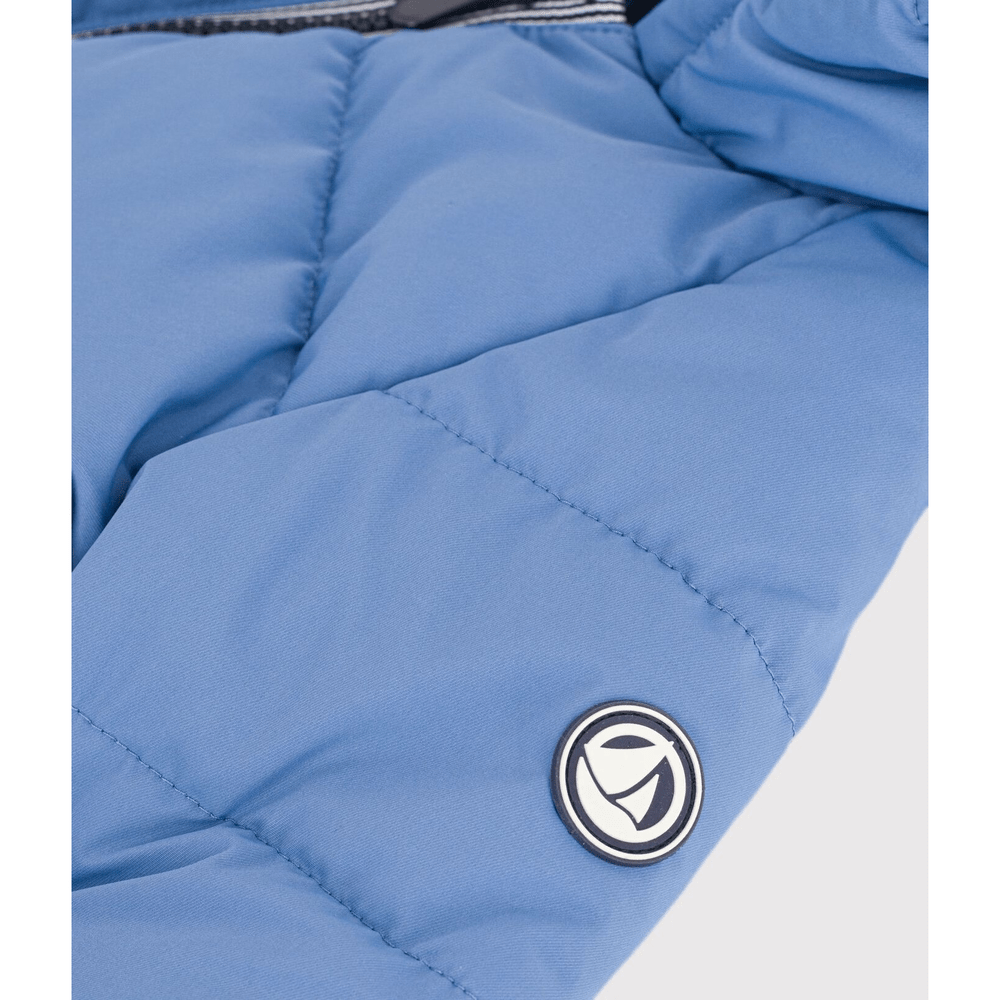 Petit Bateau Gewatteerde Jas - Blauw