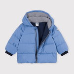 Petit Bateau Gewatteerde Jas - Blauw