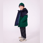 Petit Bateau Gewatteerde Jas - Groen