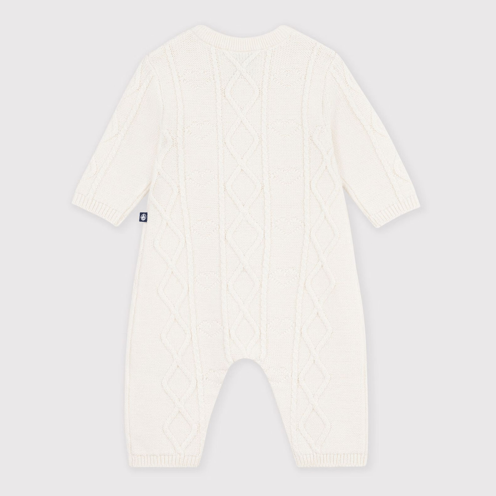 Petit Bateau Onesie - Wit
