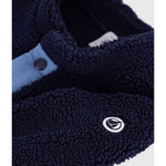 Petit Bateau Sherpa Jas - Blauw