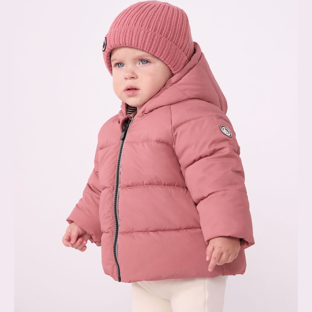 Petit Bateau Gewatteerde Jas - Roze