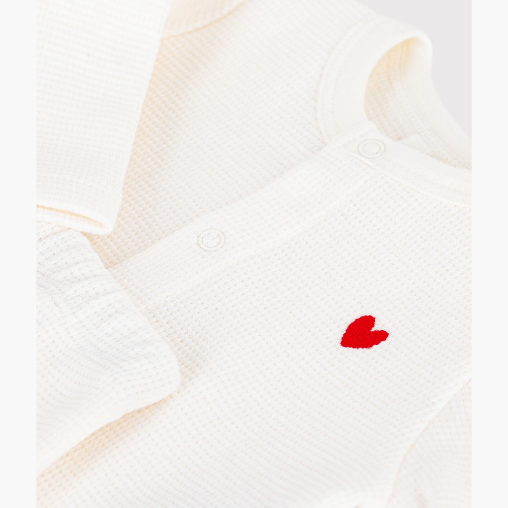 Petit Bateau Set Van 2 Stuks - Wit