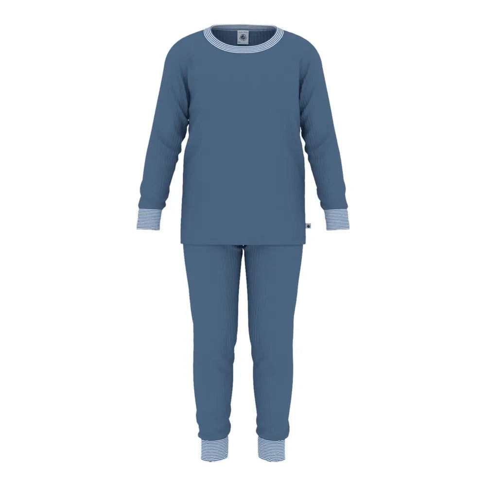Petit Bateau Pyjama - Blau