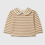 Snug Longsleeve Met Kraag - Amandel