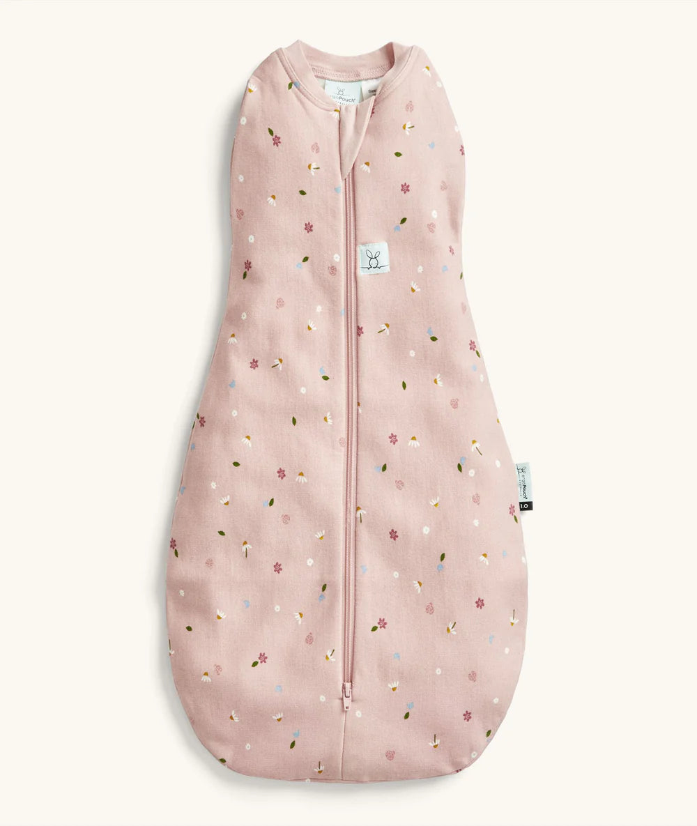 Ergopouch Cocoon Combi Slaapzak Baby + Inbakerslaapzak 0,2 Tog 0-3M - Daisies