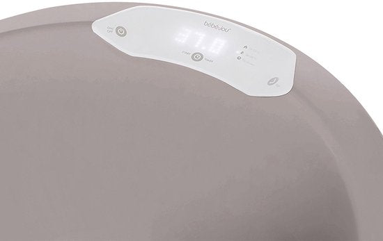 Bébé-jou Bad Sense Edition met ingebouwde digitale thermometer - Taupe