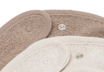 Jollein Slab Badstof 2 Stuks - Sand & Milky Coffee