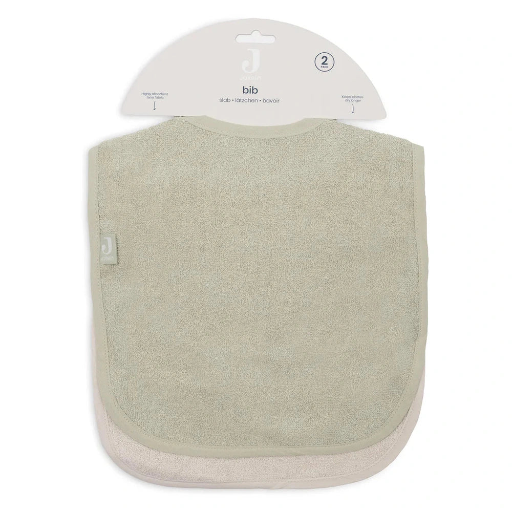 Jollein Slab Badstof 2 Stuks - Soft Matcha & Sand