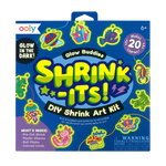 ooly Shrink-Its! DIY Shrink Art Kit - Glow Buddies - 20 Charms