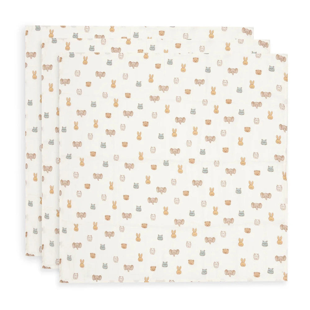 Jollein Hydrofiele Doek Small 70x70cm 3 Stuks - Jollies