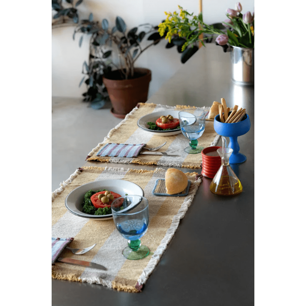 Lorena Canals Handloom Placemats Pocket Honey Set of 2