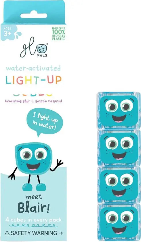 Glo Pals Light Up Cubes 4-pack - Blair