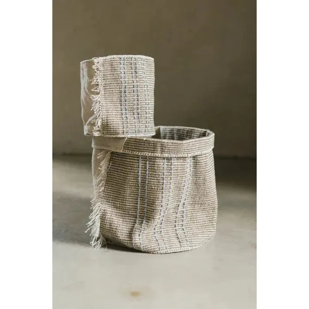 Lorena Canals Handloom Mini Basket Jacaranda