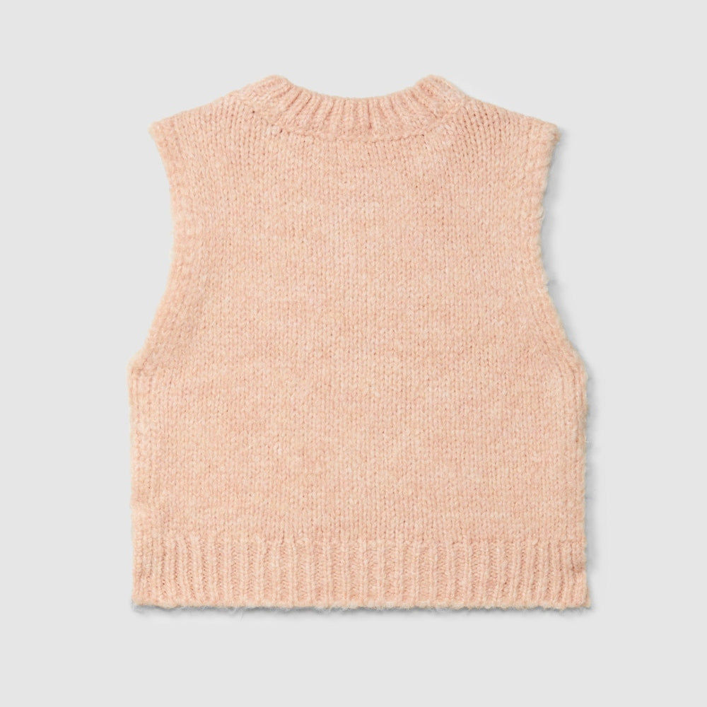 Laranjinha Gebreid Vest - Zalm