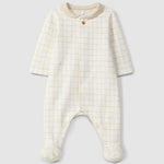 Laranjinha Babygrow Met Ronde Kraag - Zand