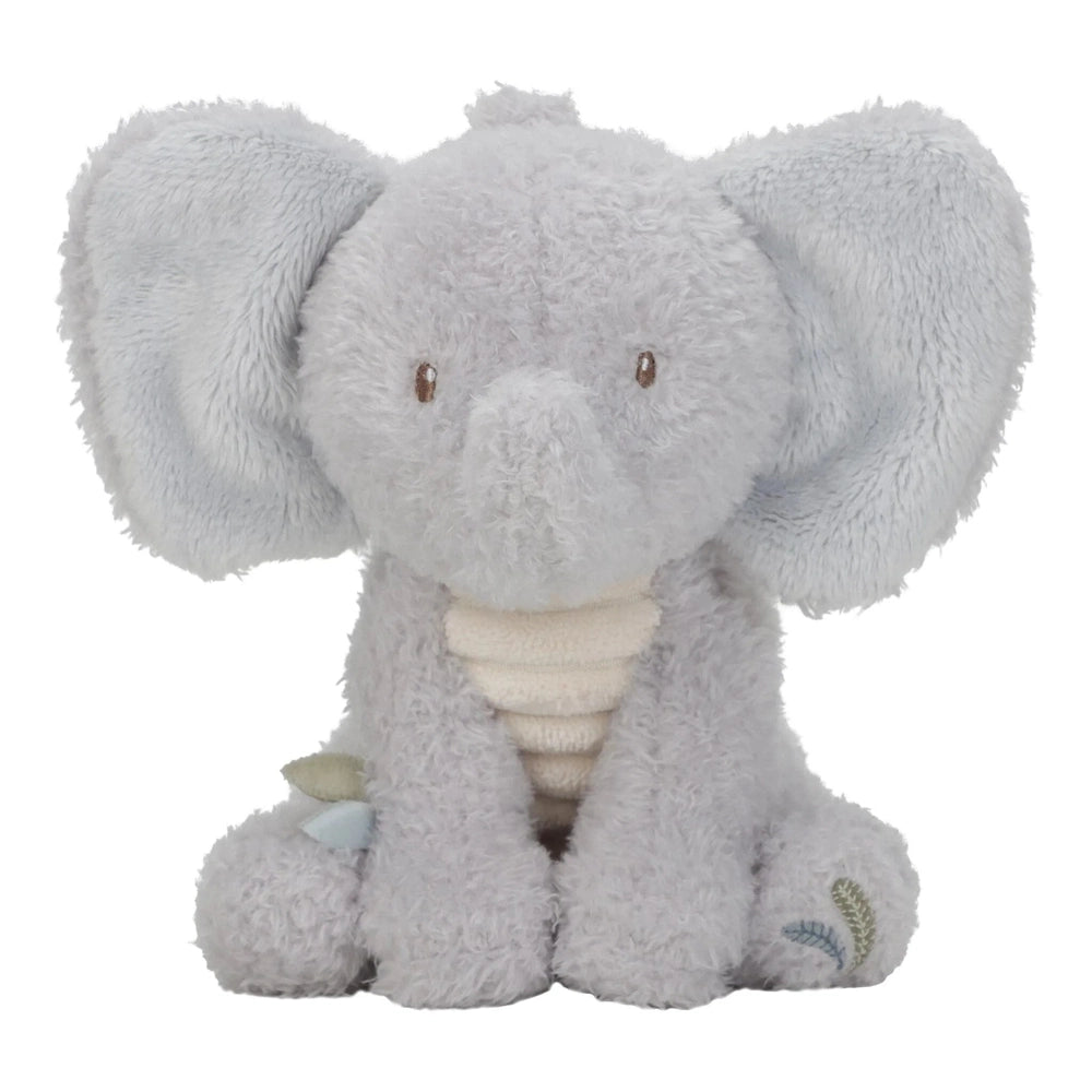 Little Dutch Safarie Friends Knuffel Olifant - Grijs