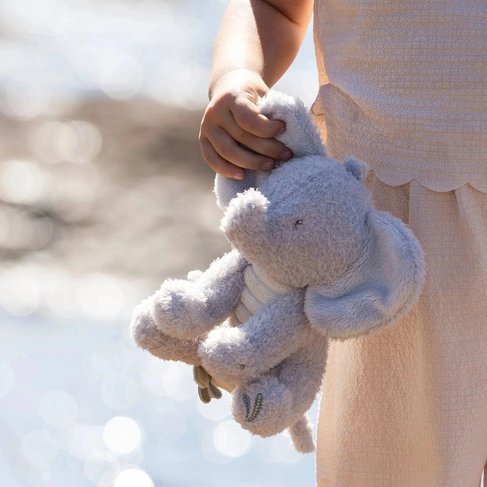 Little Dutch Safarie Friends Knuffel Olifant - Grijs