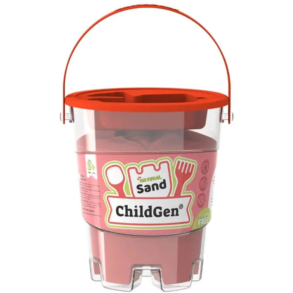 ChildGen Magic sand 500gr met zandvormpje - Rood