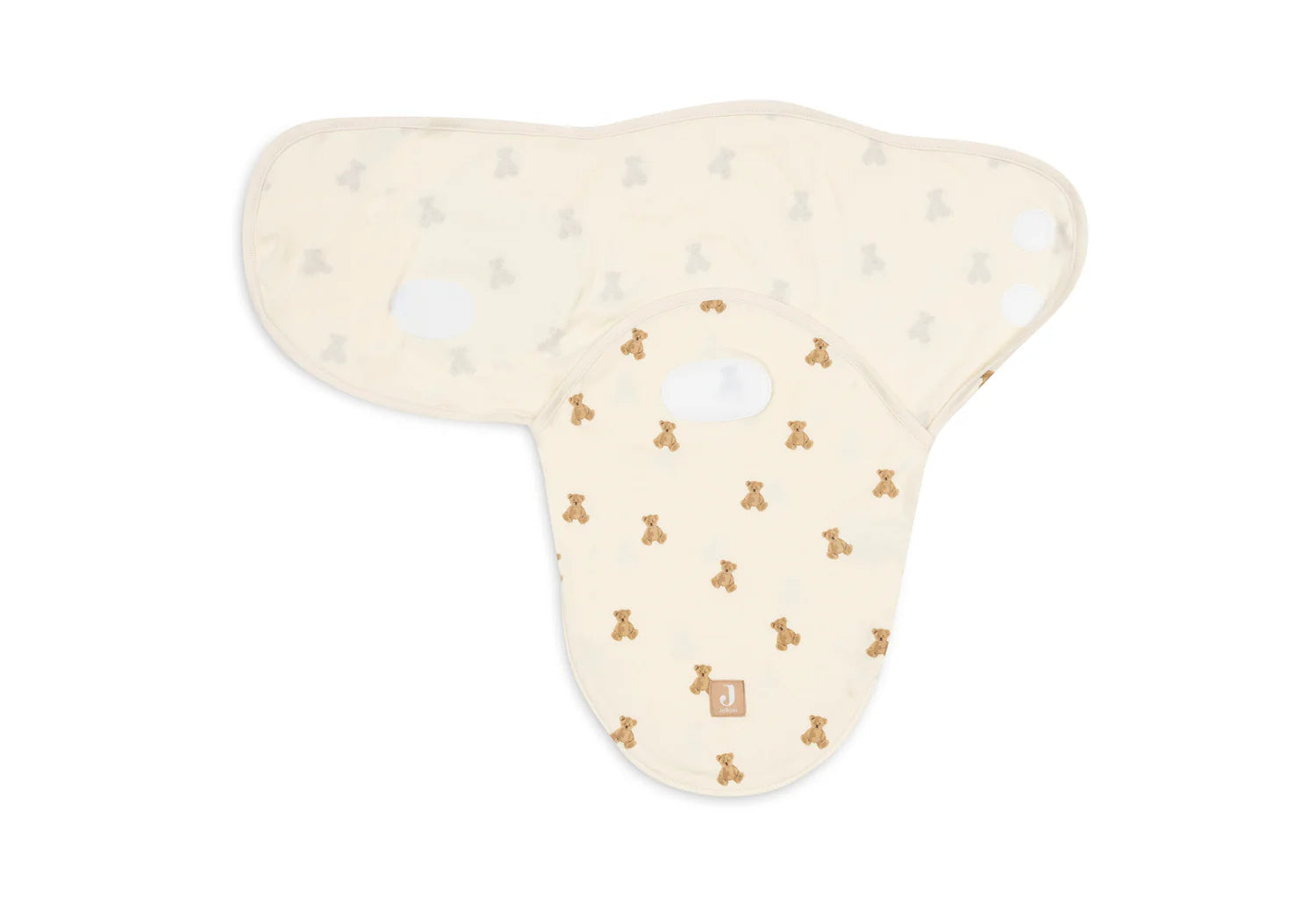 Jollein Baby Slaapzak Wrapper - 0-3 maanden - Mini Teddy Bear