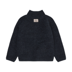 HUTTEliHUT Wollen Fleece Jas - Navy Melange
