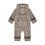 HUTTEliHUT Woll-Fleece-Winteranzug Jacquard - Camel Melange