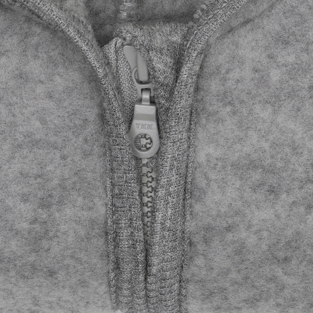 HUTTEliHUT Wollen Fleece Winterpak - Medium Grey Melange