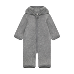 HUTTEliHUT Wollen Fleece Winterpak - Medium Grey Melange