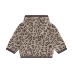 HUTTEliHUT Wollfleecejacke Jacquard - Camel Melange