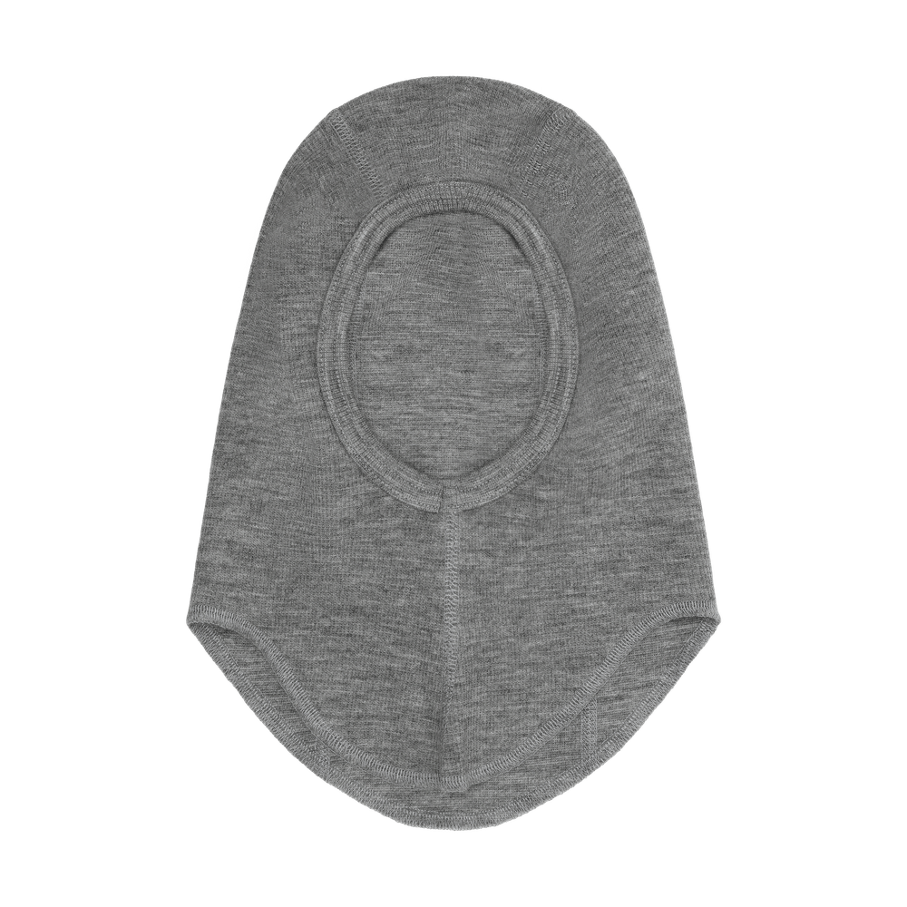 HUTTEliHUT Bivakmuts Wol Rib - Medium Grey Melange