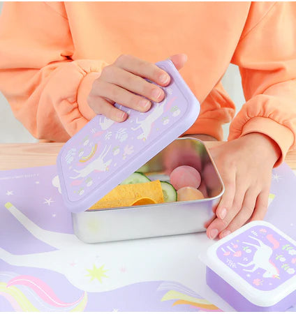 Little Lovely Stainless Steel Lunchbox - Unicorn