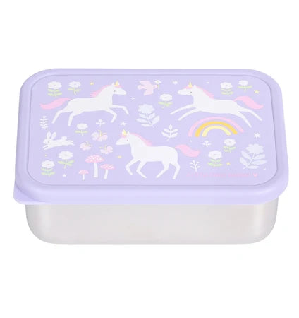 Little Lovely Stainless Steel Lunchbox - Unicorn