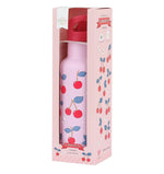 Little Lovely XL Stainless Steel Drinkbus 350ml - Cherries